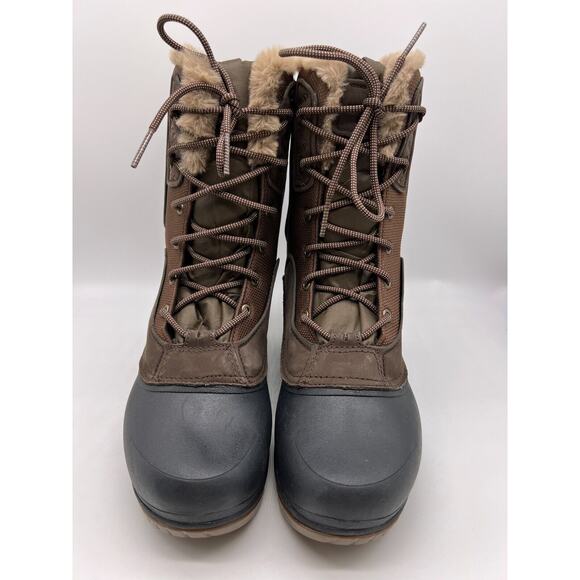 The North Face Shellista IV Mid NF0A5G2NZN3 Women's Brown Boots Size 10 - Picture 7 of 12